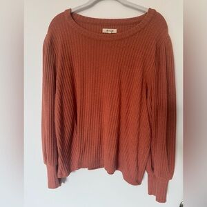 Madewell Women's Rust Sweater
